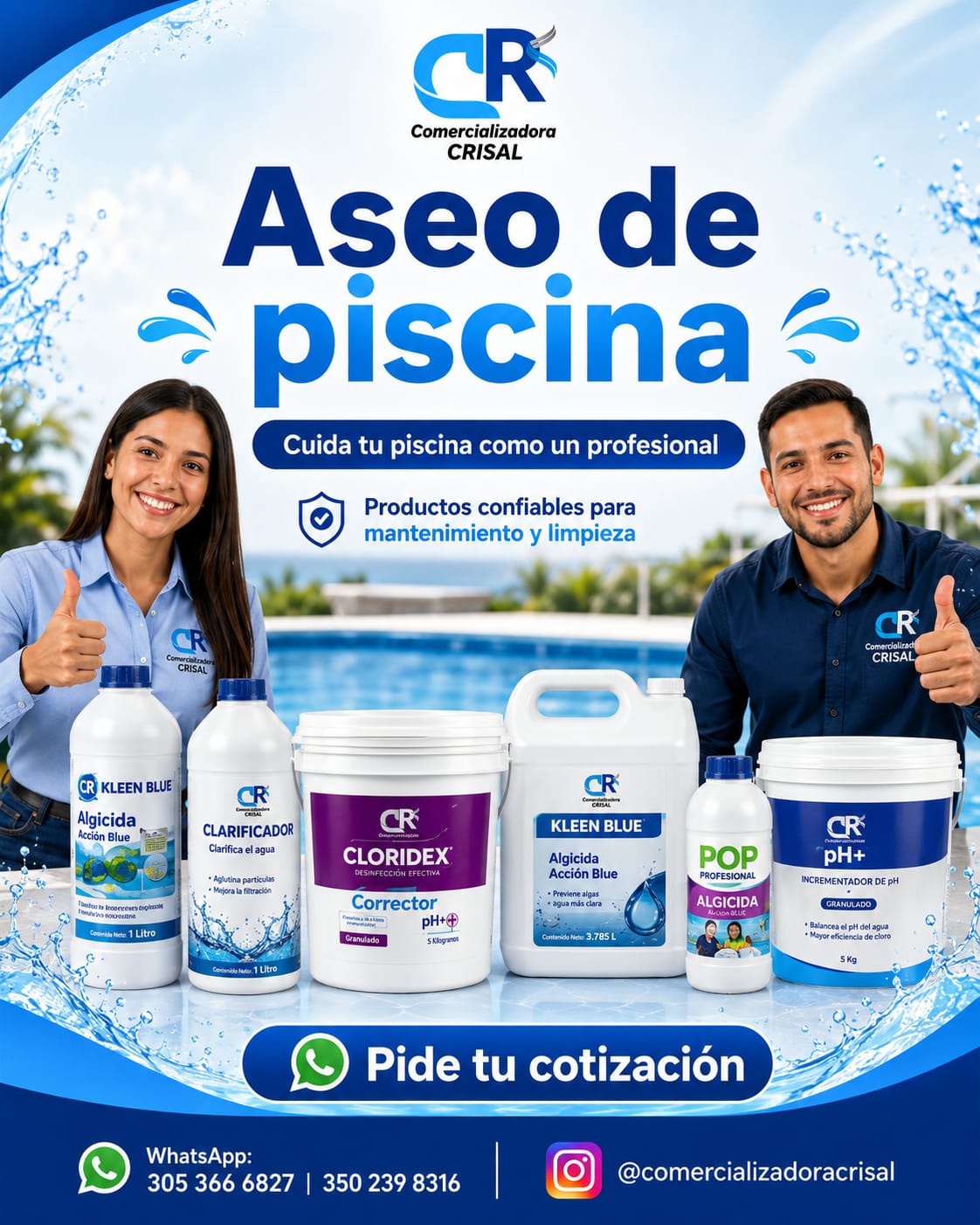 Aseo piscina